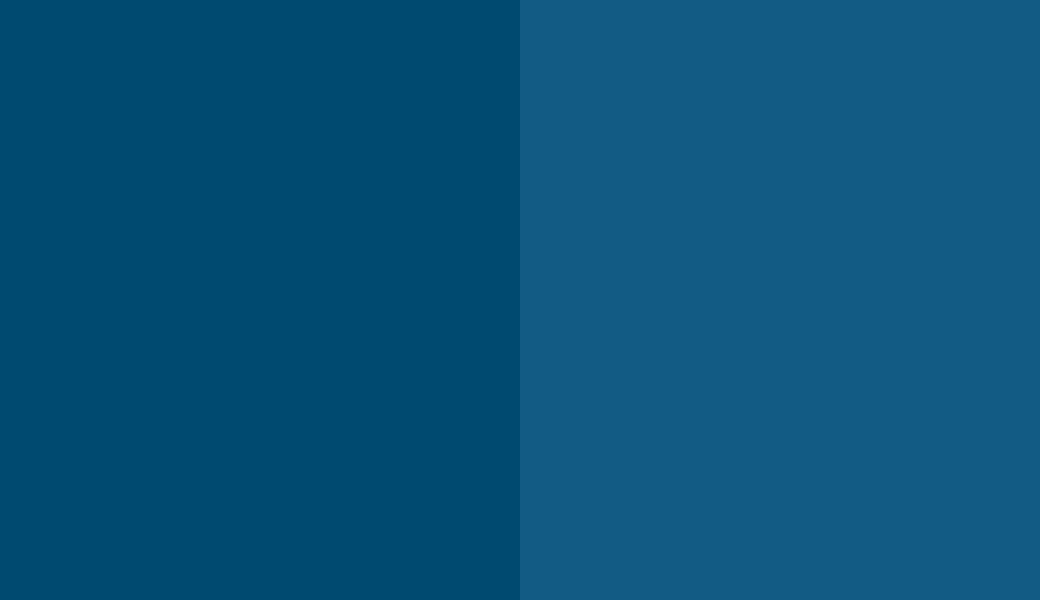 HEX #004A70 to RAL 5010