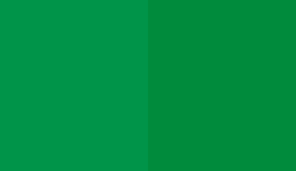 HEX #009449 to RAL 150 50 60