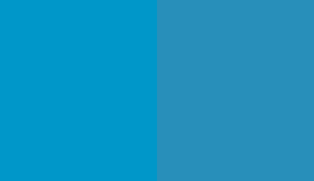 HEX #0097C9 to RAL 5012