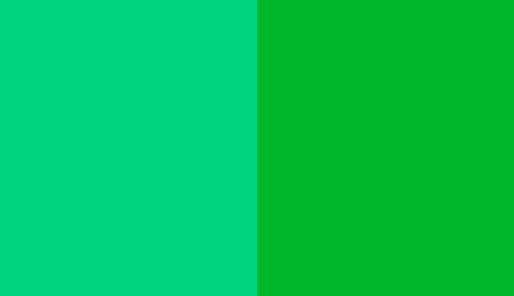HEX #00D57D to RAL 6038