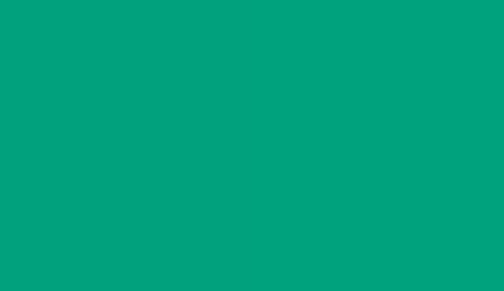 HEX #01A17D to RAL 170 60 45