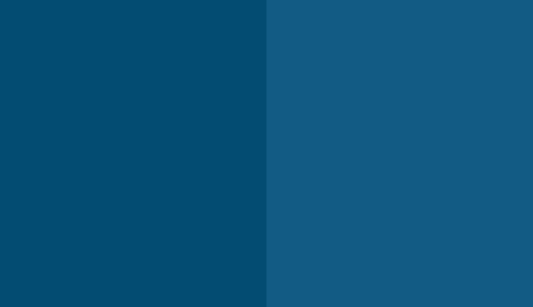 HEX #034C72 to RAL 5010