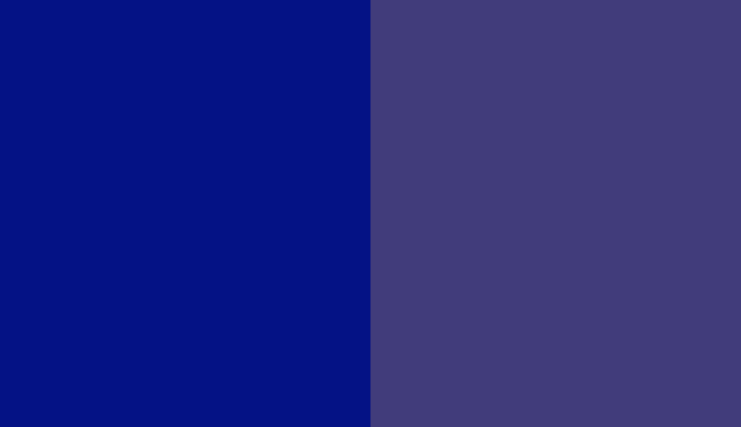 HEX #041285 to RAL 300 30 40