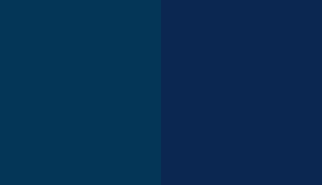 HEX #043657 to RAL 5026