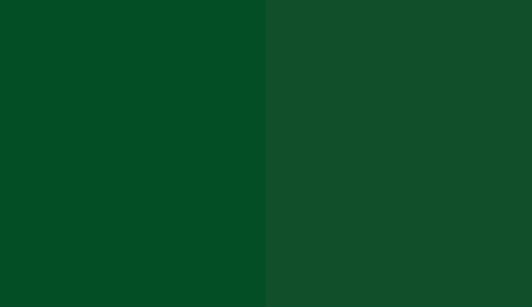 HEX #044E25 to RAL 6035