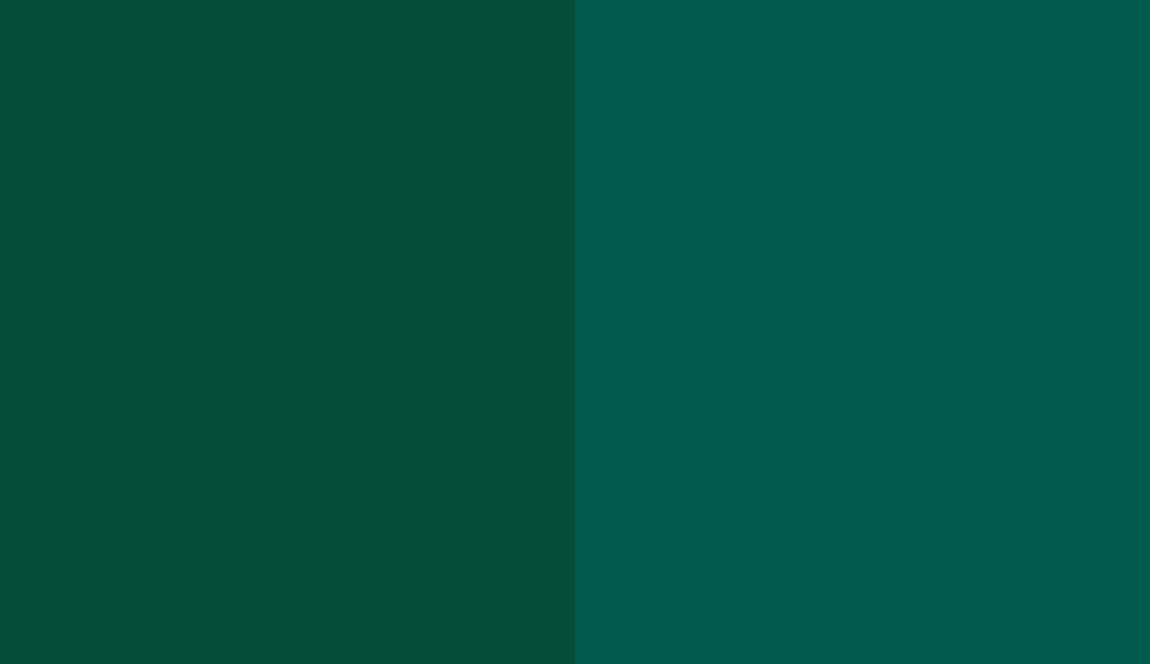 HEX #074B39 to RAL 6036