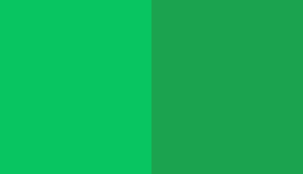 HEX #08C461 to RAL 150 60 60