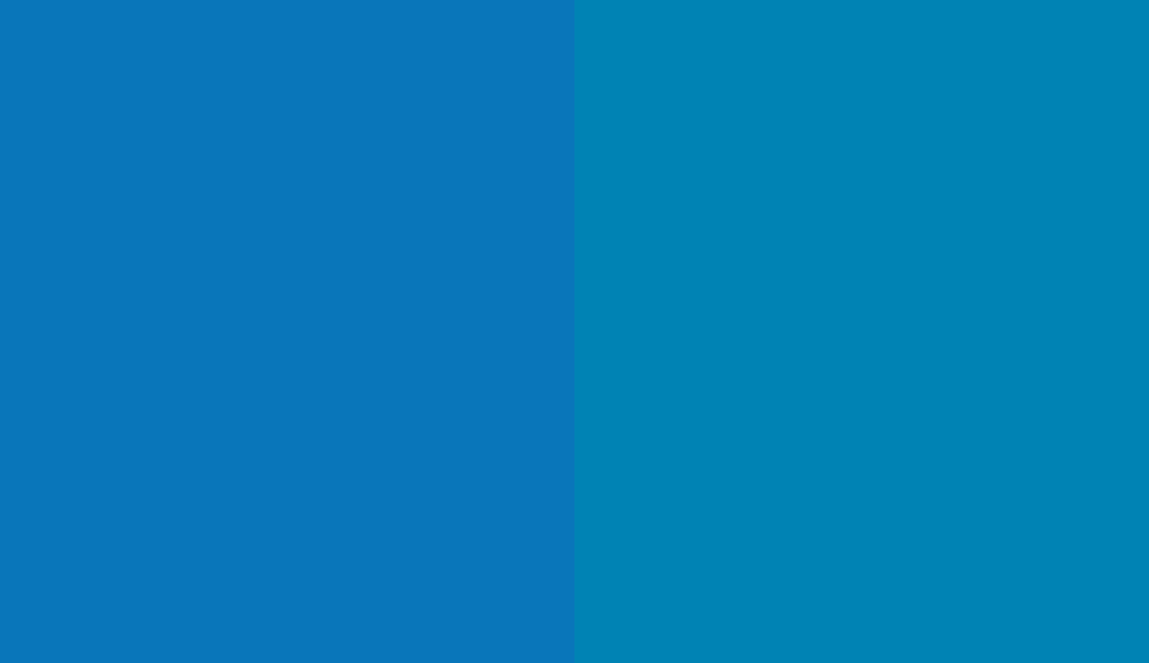 HEX #0976BA to RAL 5015