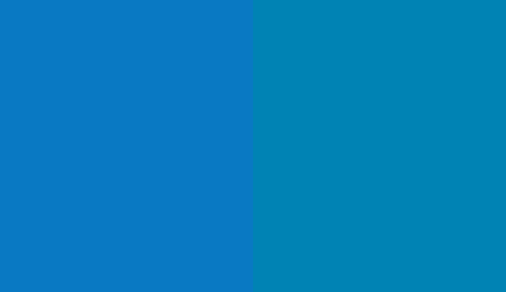 HEX #0979C3 to RAL 5015 HEX #0979C3 to RAL 5015