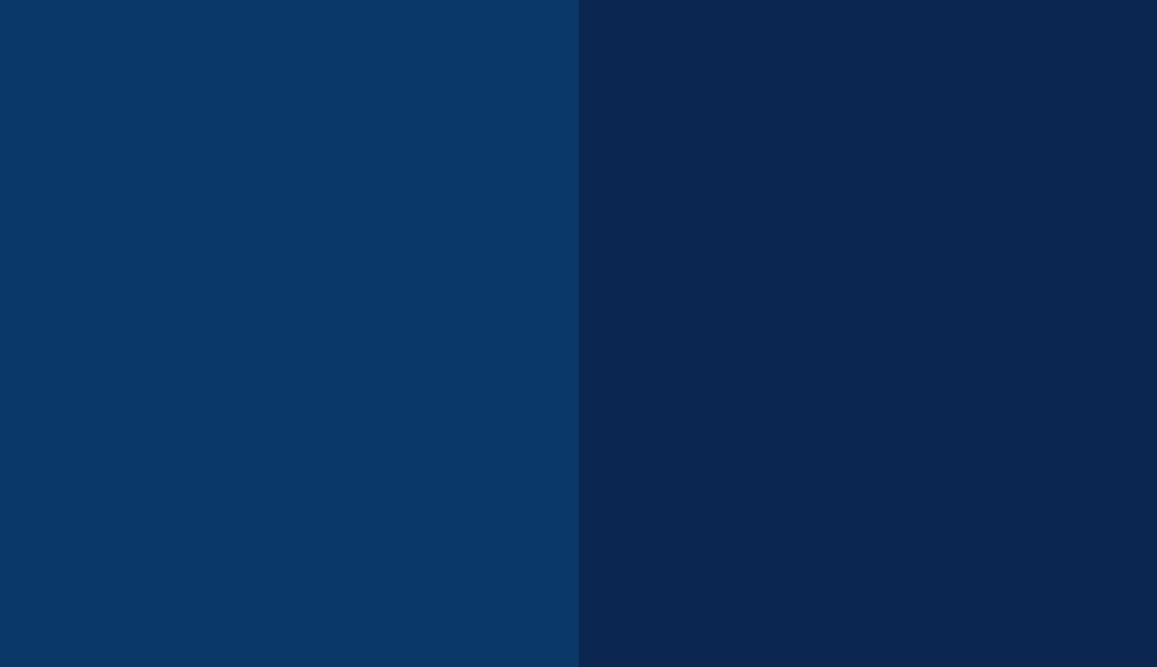 HEX #0A3968 to RAL 5026