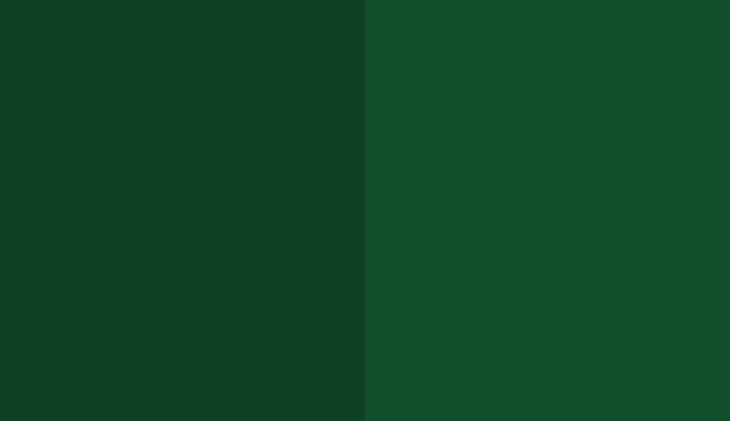 HEX #0E4224 to RAL 6035 HEX #0E4224 to RAL 6035