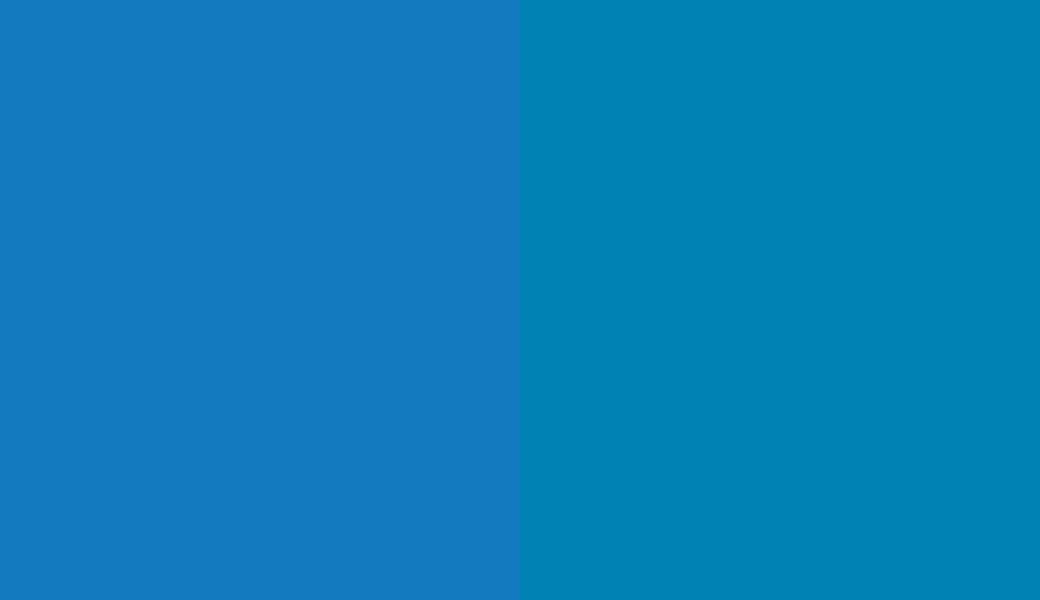 HEX #147ABF to RAL 5015