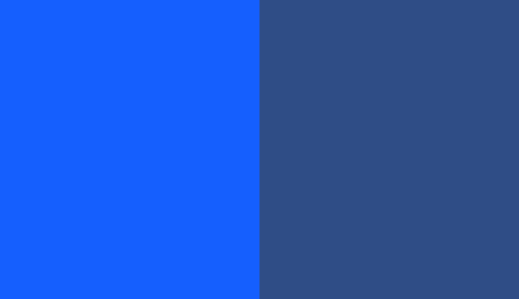 HEX #155FFE to RAL 5002