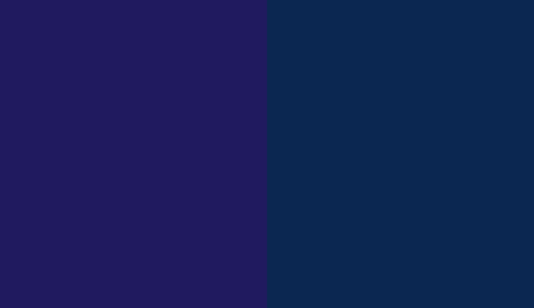 HEX #201A5F to RAL 5026