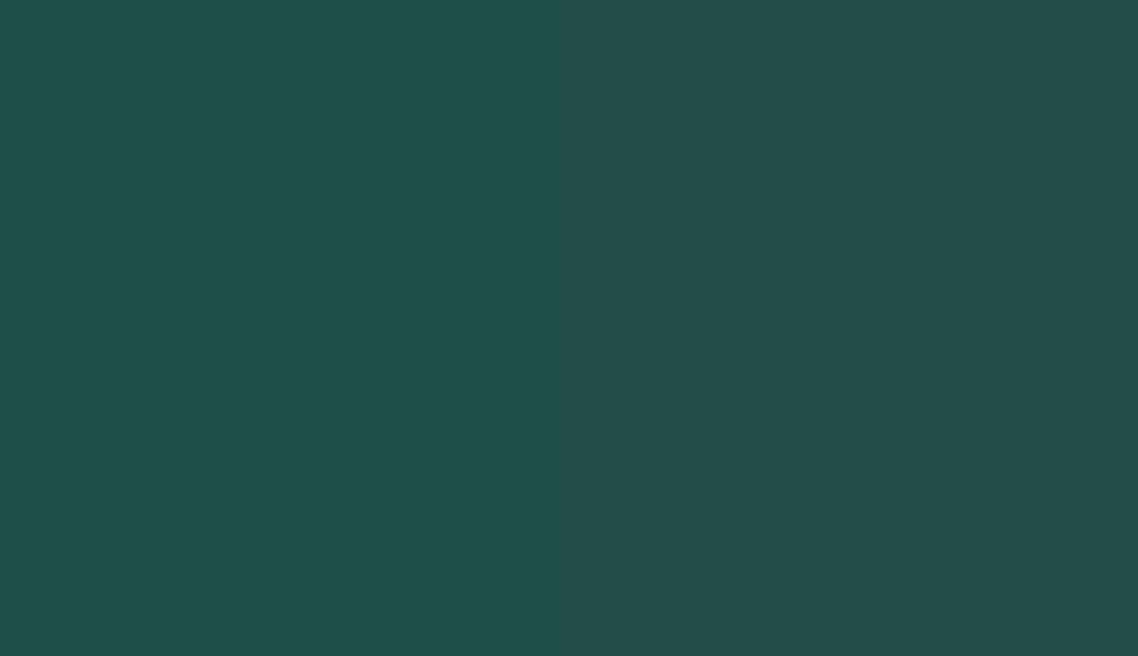 HEX #215049 to RAL 190 30 15