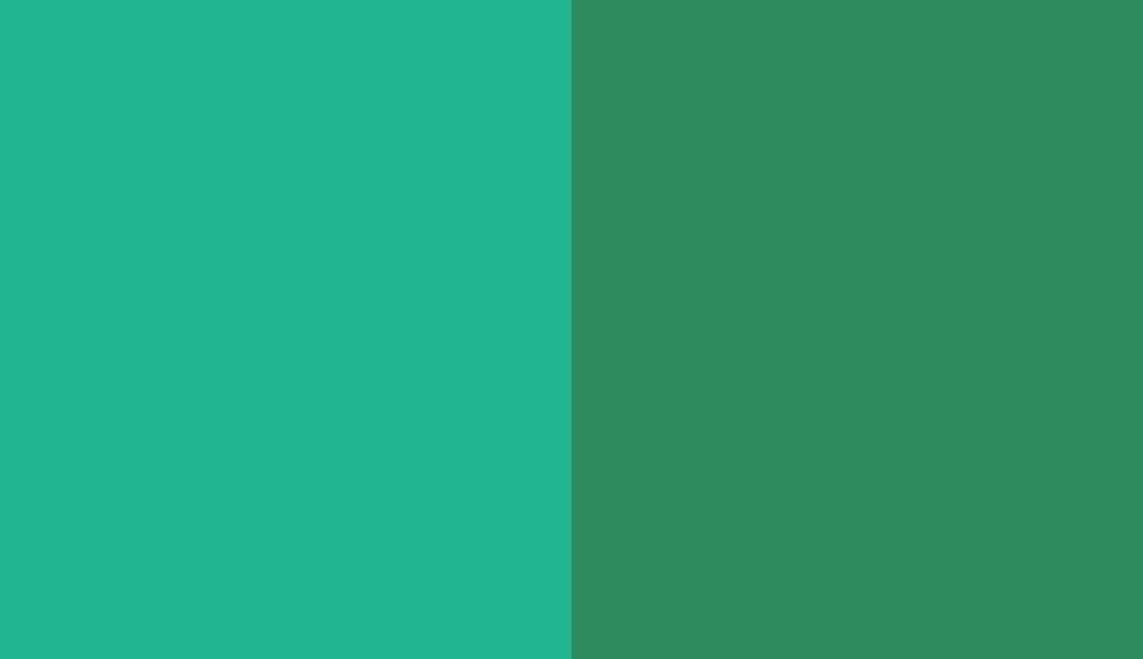 HEX #21B592 to RAL 6024 HEX #21B592 to RAL 6024