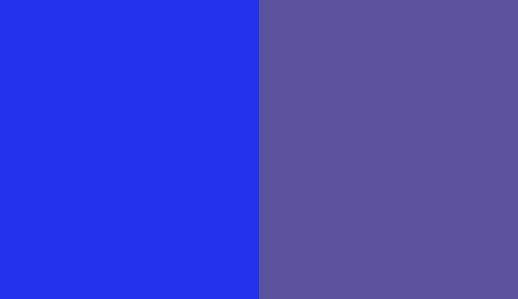 HEX #2332ED to RAL 300 40 45 HEX #2332ED to RAL 300 40 45