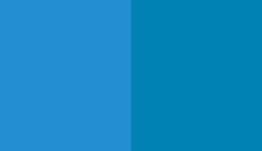 HEX #238ED2 to RAL 5015