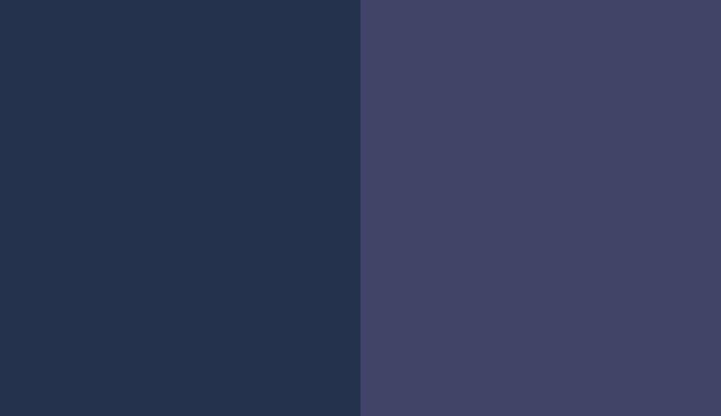 HEX #27324E to RAL 5022