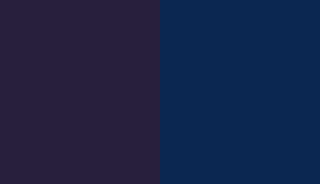 HEX #281F3D to RAL 5026