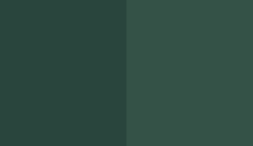 HEX #29453D to RAL 6005