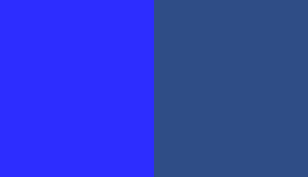 HEX #2D2DFF to RAL 5002
