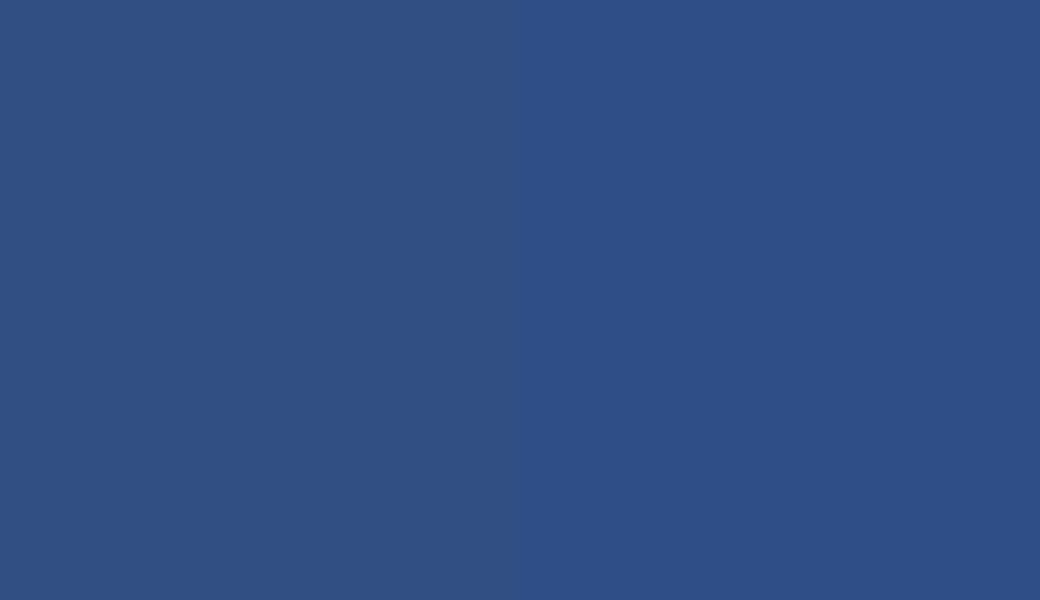 HEX #314F82 to RAL 5002