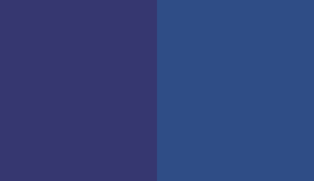 HEX #363770 to RAL 5002