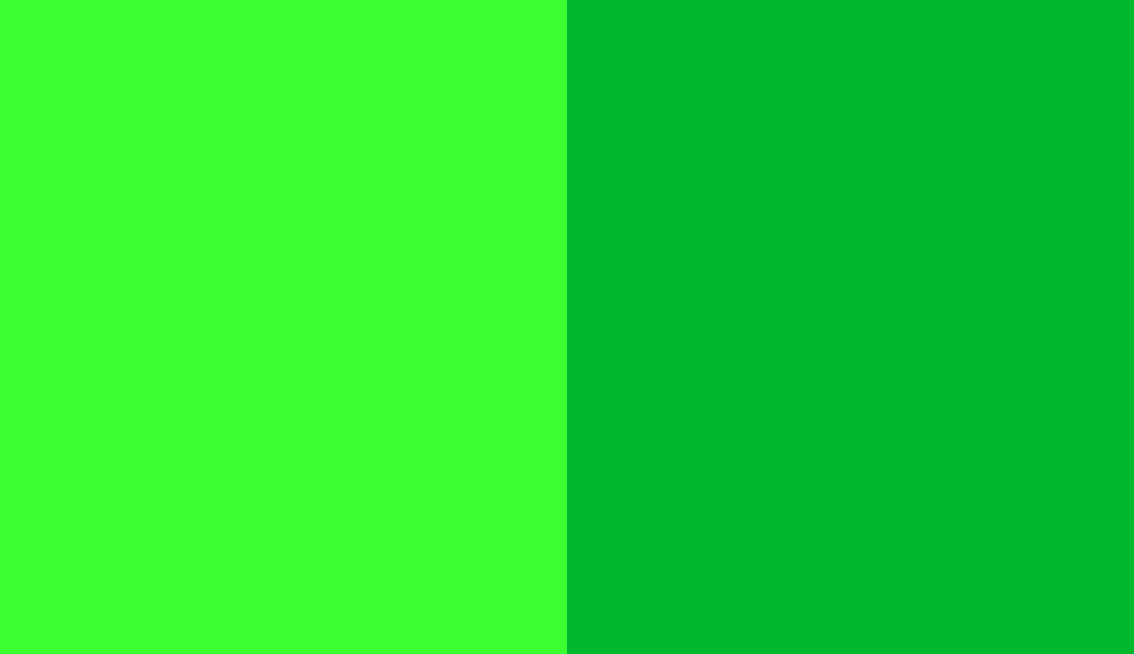 HEX #3DFF2F to RAL 6038