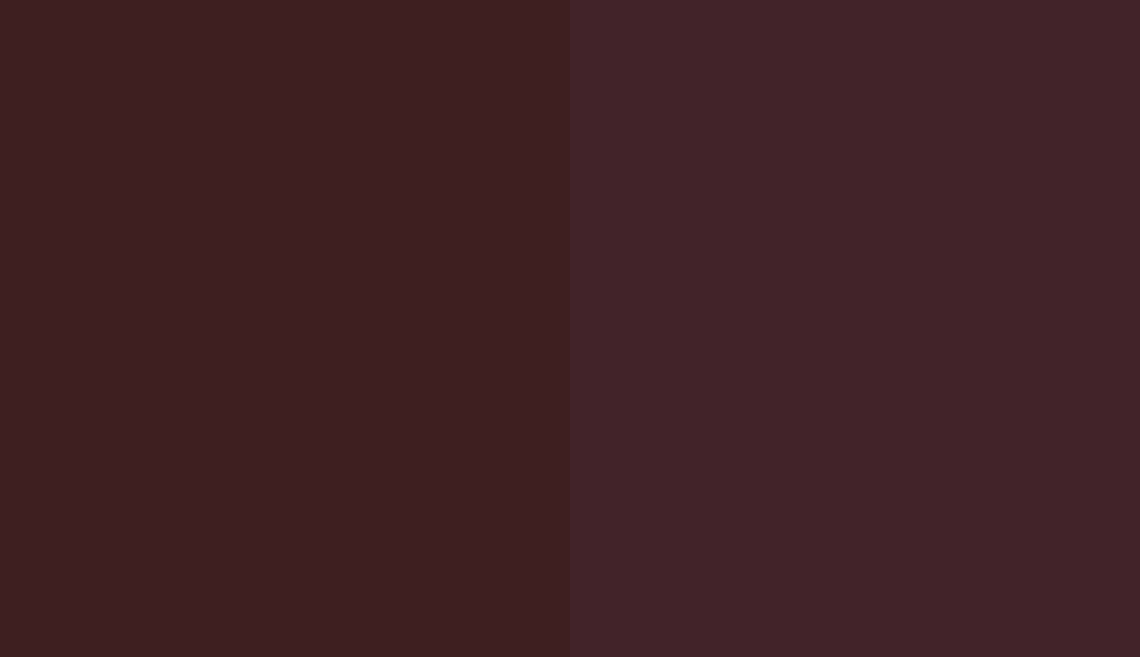 HEX #3E1F20 to RAL 010 20 15