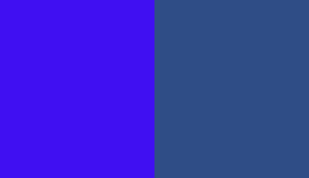 HEX #400FF2 to RAL 5002