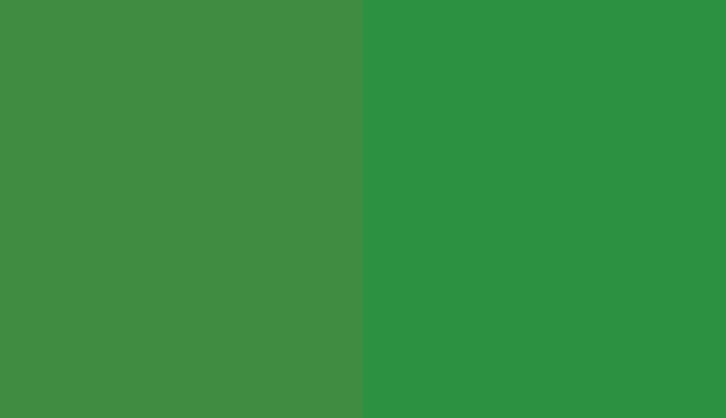 HEX #408C41 to RAL 6037
