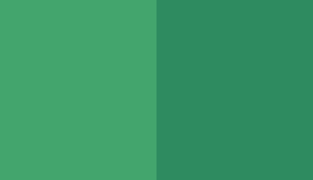 HEX #43A56D to RAL 6024