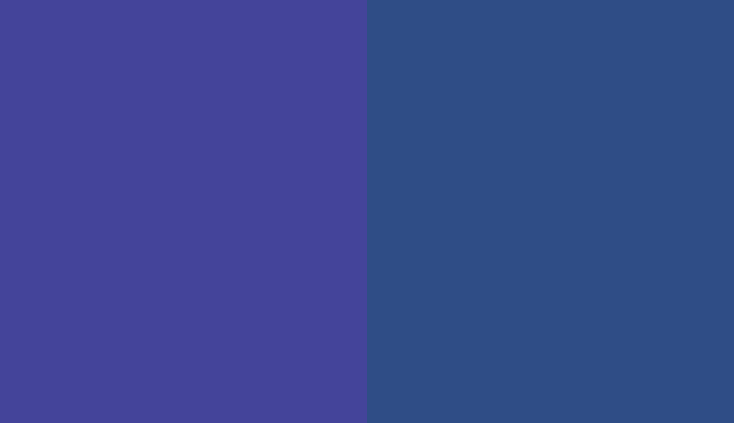 HEX #44449A to RAL 5002