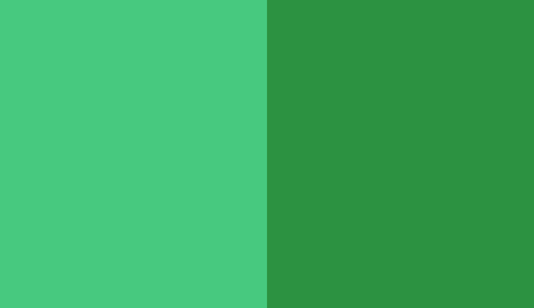HEX #47C97F to RAL 6037 HEX #47C97F to RAL 6037