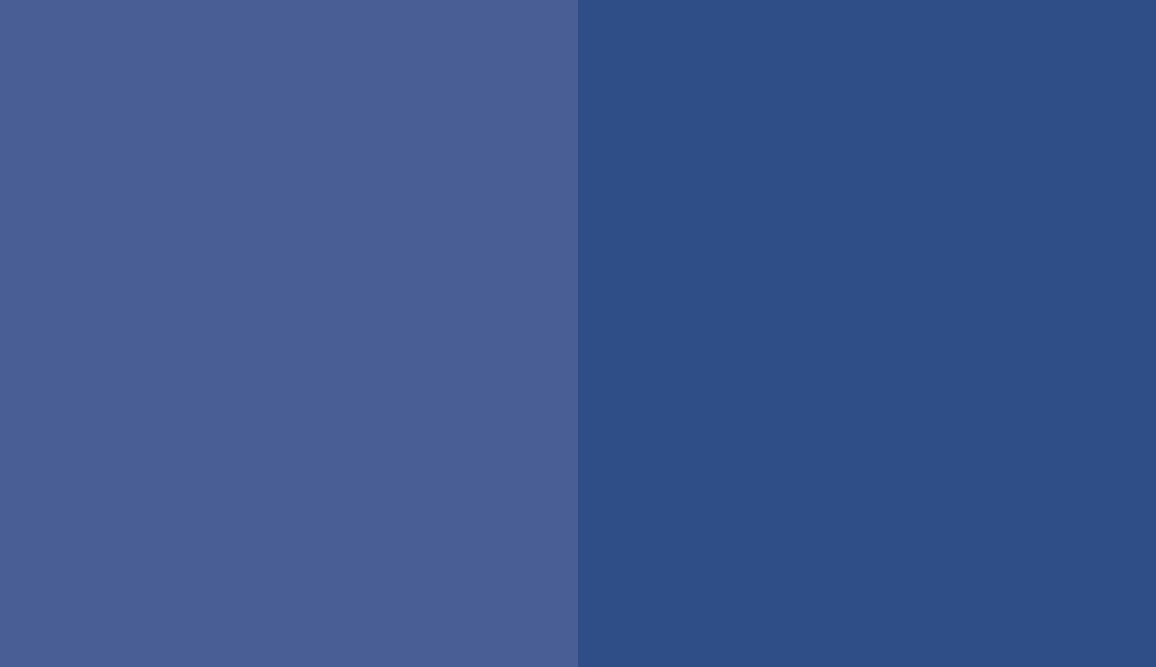 HEX #495E95 to RAL 5002