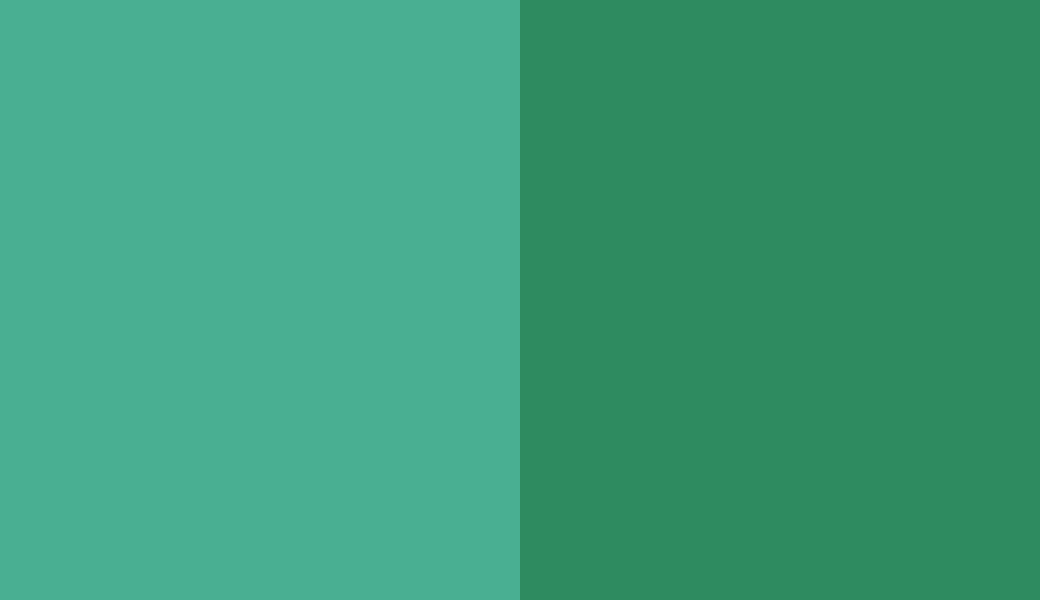 HEX #49AF92 to RAL 6024 HEX #49AF92 to RAL 6024