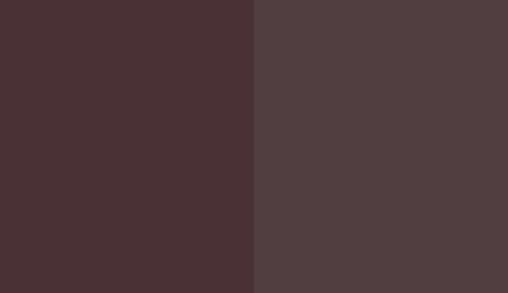 HEX #4A3136 to RAL 3007