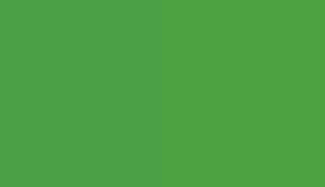HEX #4BA046 to RAL 140 60 60
