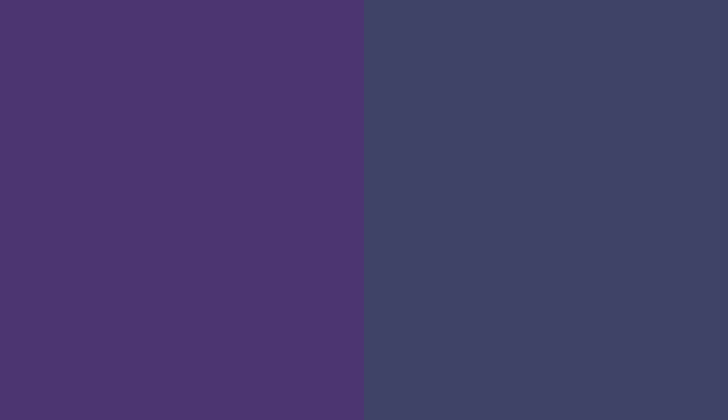 HEX #4C3571 to RAL 5022