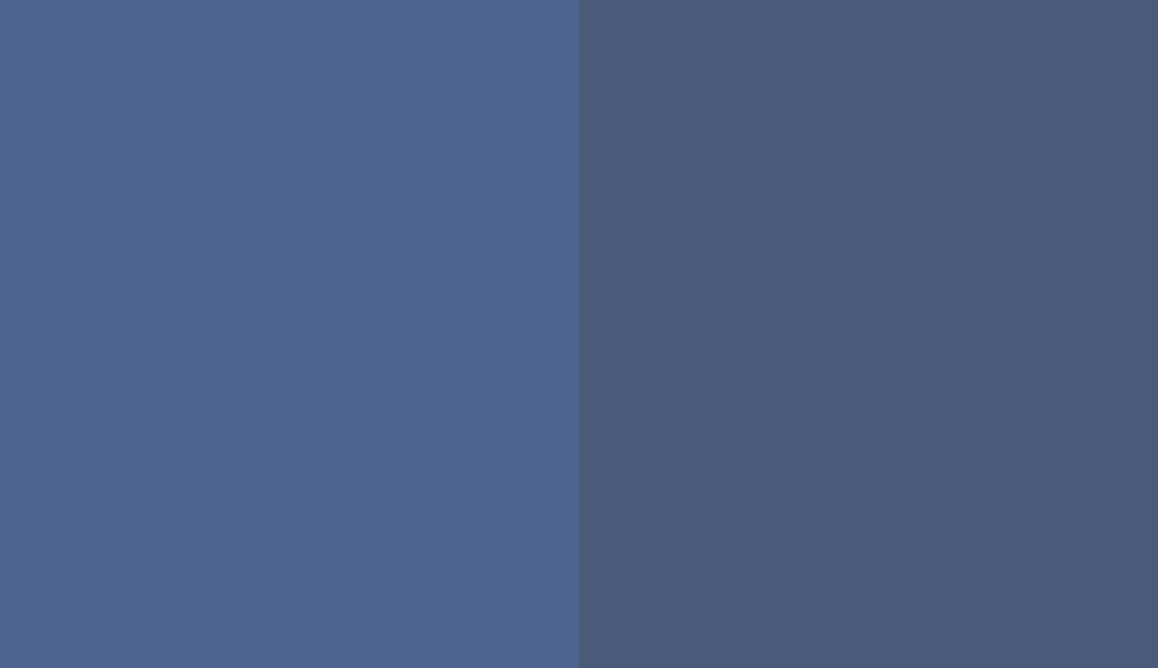 HEX #4D6490 to RAL 5000