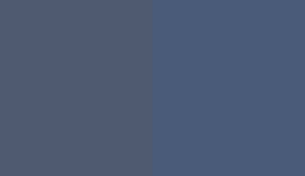 HEX #4F5A70 to RAL 5000