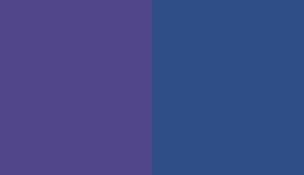 HEX #51468A to RAL 5002