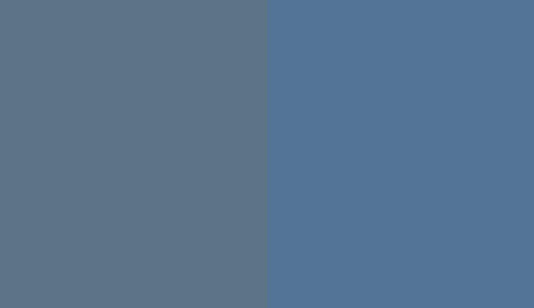 HEX #5B7488 to RAL 5023