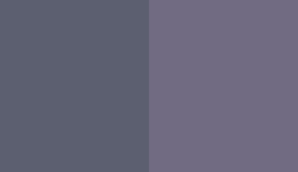 HEX #5C5F70 to RAL 4012
