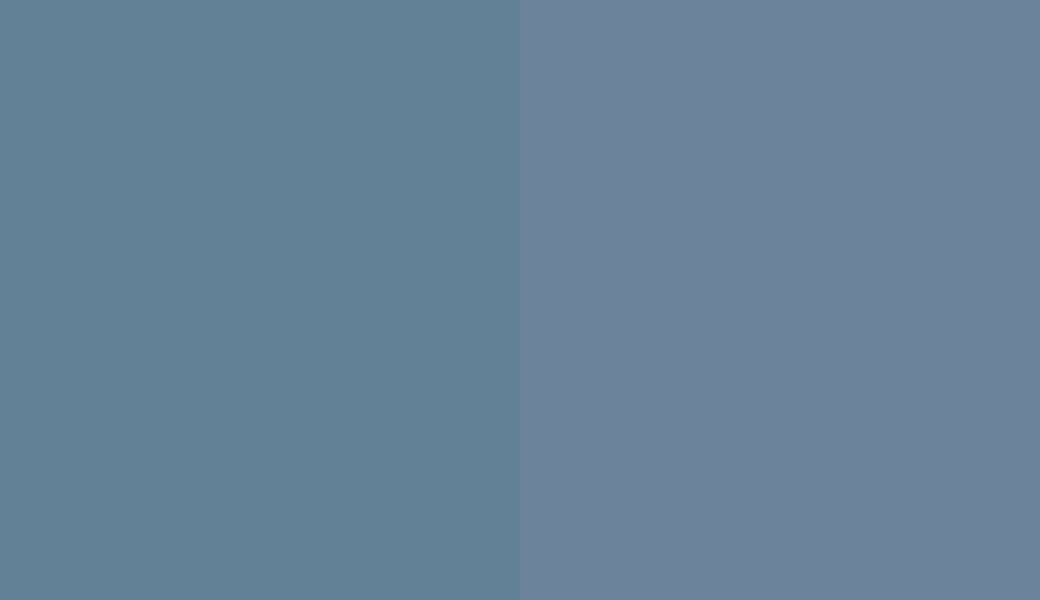 HEX #628196 to RAL 5014