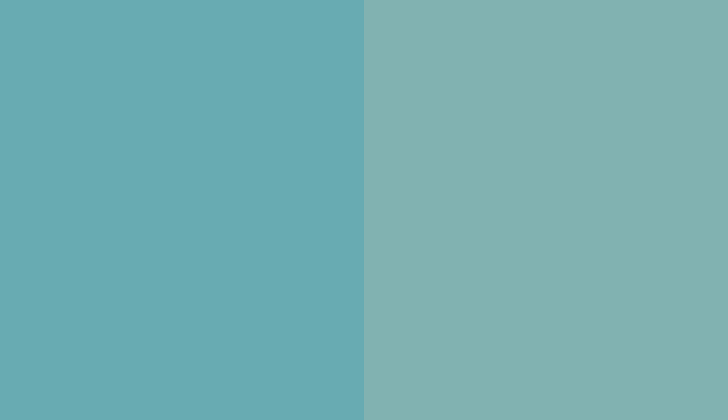 HEX #68ABB2 to RAL 6034
