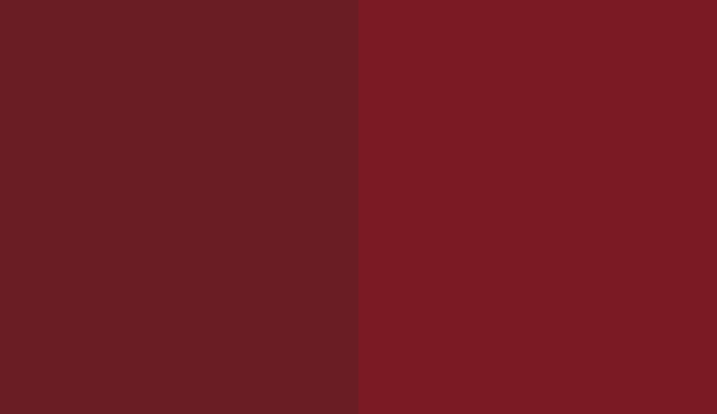 HEX #6A1D24 to RAL 3032
