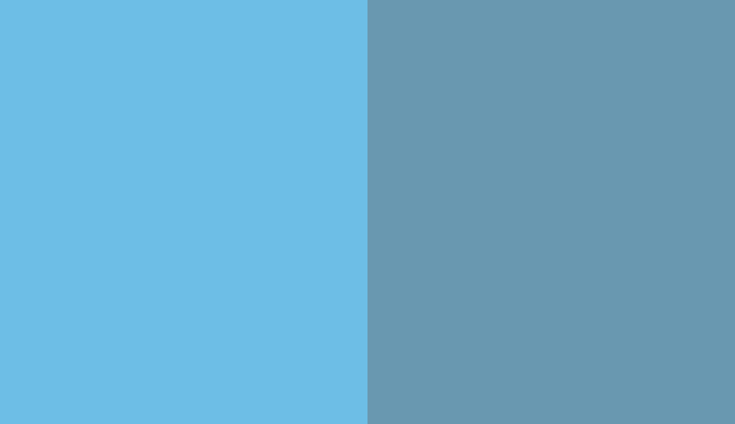 HEX #6DBEE6 to RAL 5024 HEX #6DBEE6 to RAL 5024