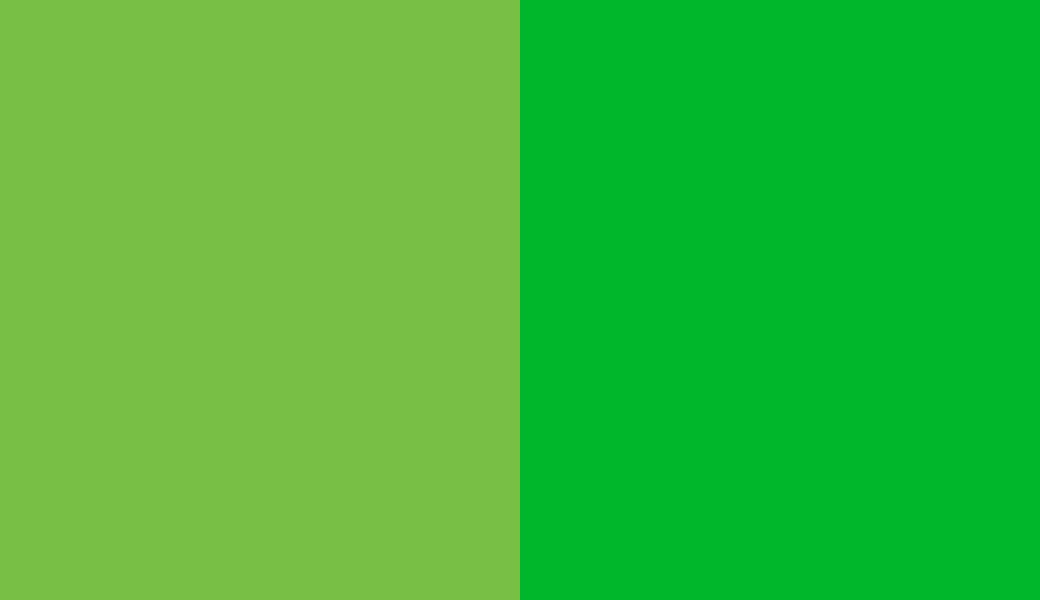HEX #77C044 to RAL 6038